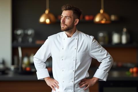 Chef ready for consultation